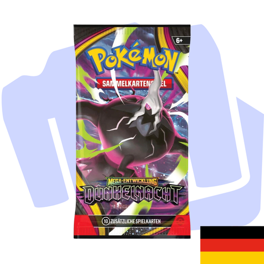 Pokémon Dunkelnacht Einzelbooster Deutsch – Produktfoto