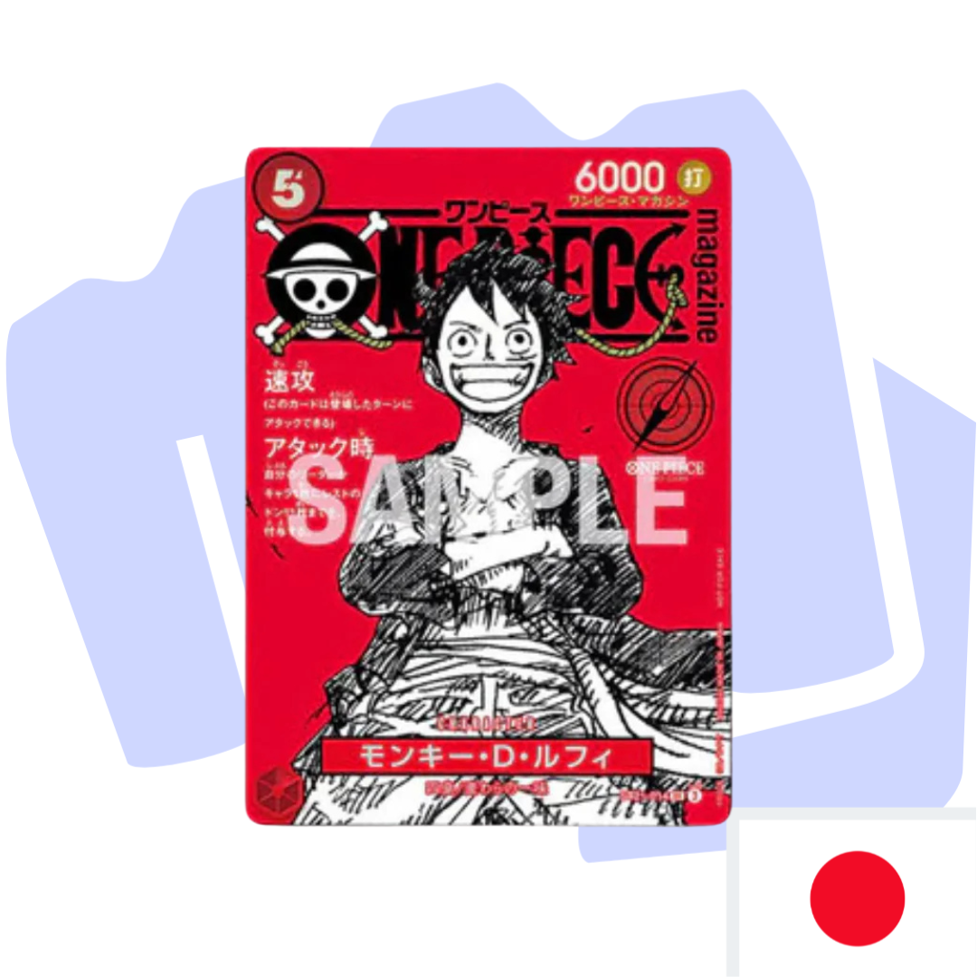 One Piece TCG Promo Monkey D. Luffy - ST21-014 - Holofoil - Shonen Jump Promo Sealed