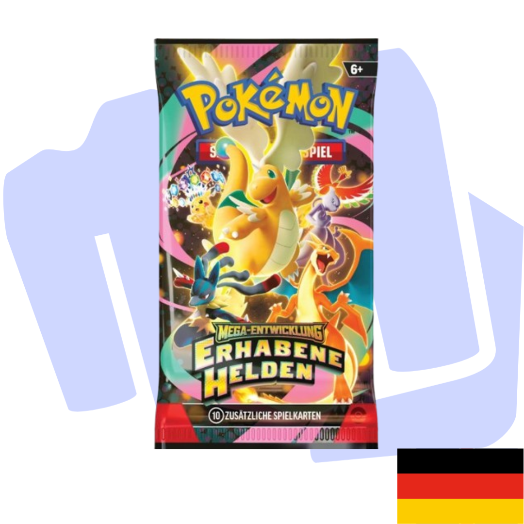 Pokemon Erhabene Helden Booster Deutsch
