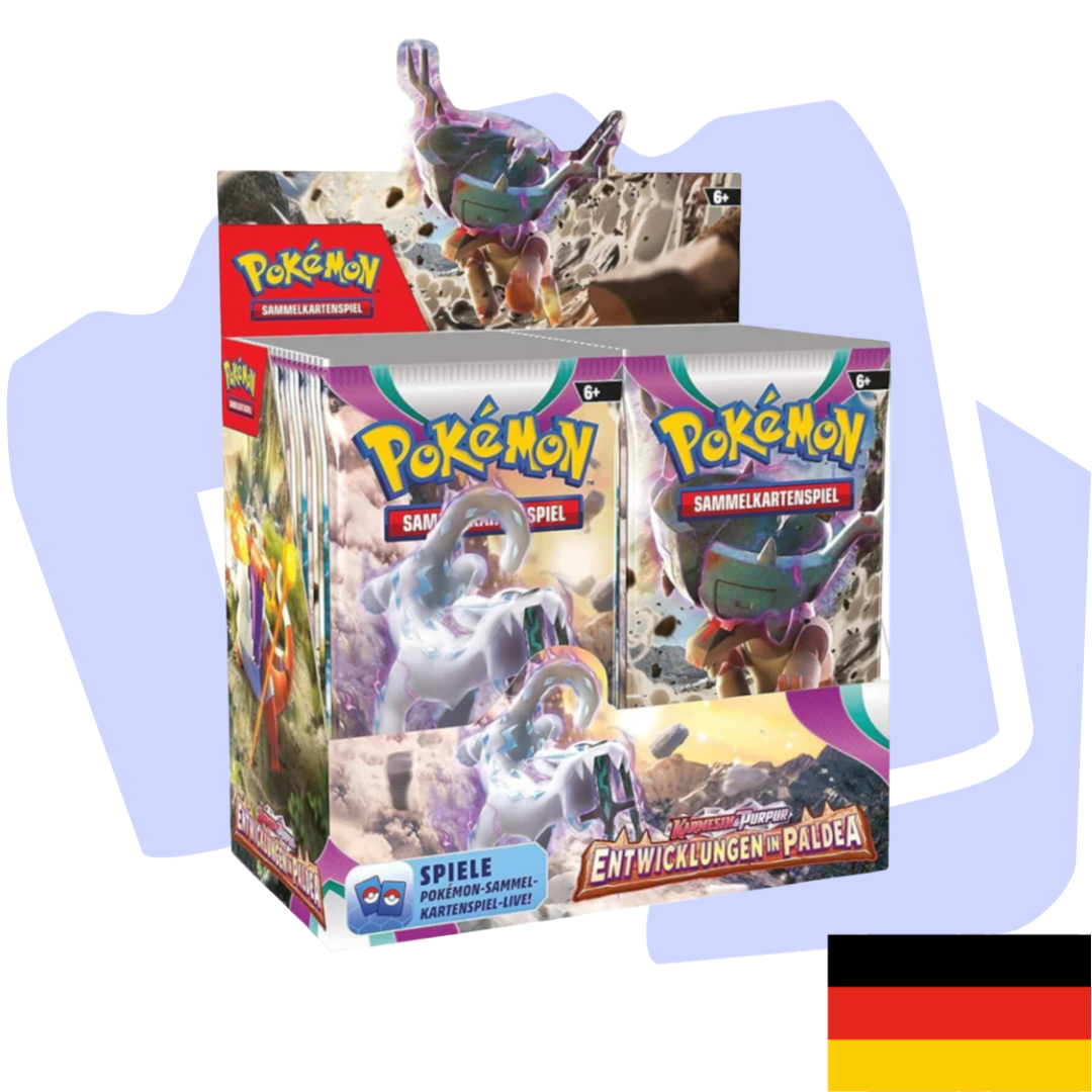 Pokemon 36er Booster Displays Deutsch/Englisch