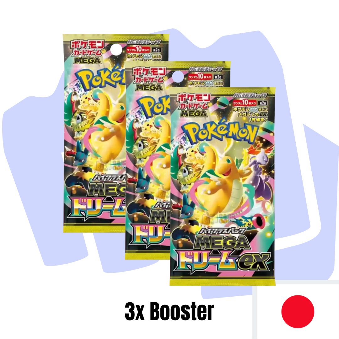 Pokemon Mega Dream ex Display/Booster Japanisch