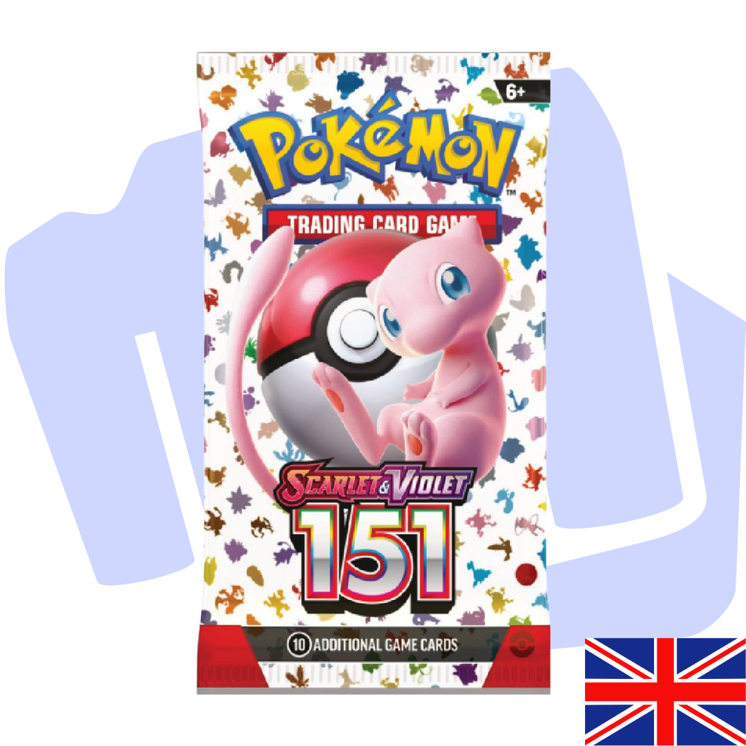 Pokemon 151 Englisch Einzelbooster