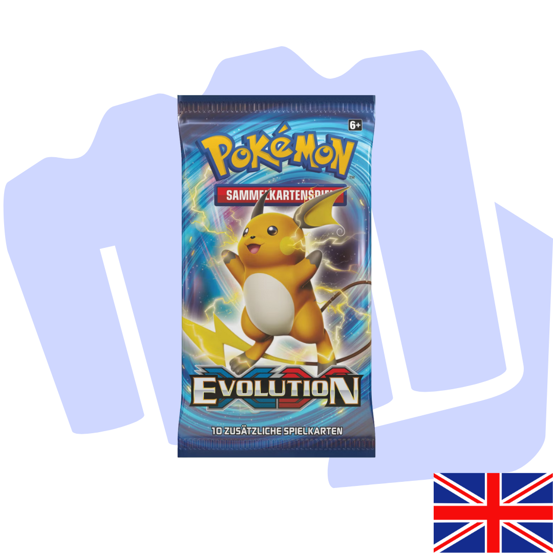Pokemon Evolution Booster Englisch (Zufälliges Booster Design)
