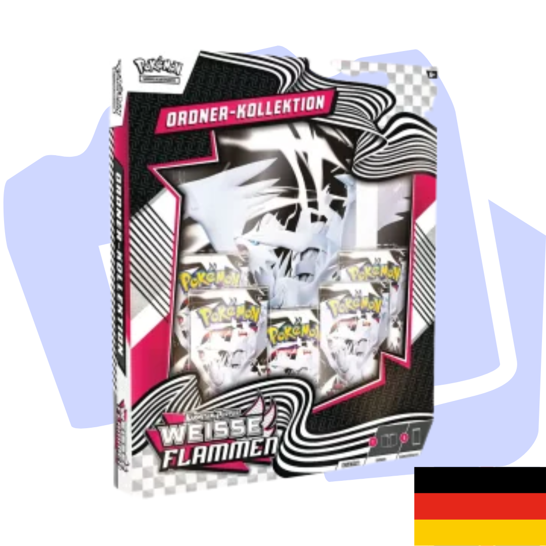 Pokemon Weisse Flammen Ordner-Kollektion Deutsch