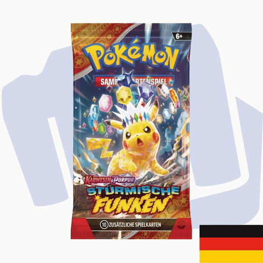 Pokemon Stürmische Funken DE Einzelbooster
