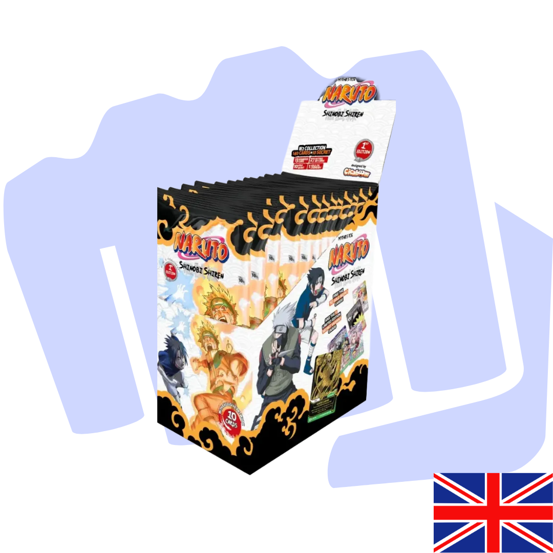 Naruto Mythos TCG: Shinobi Siren - 1st Edition Booster/Display englisch