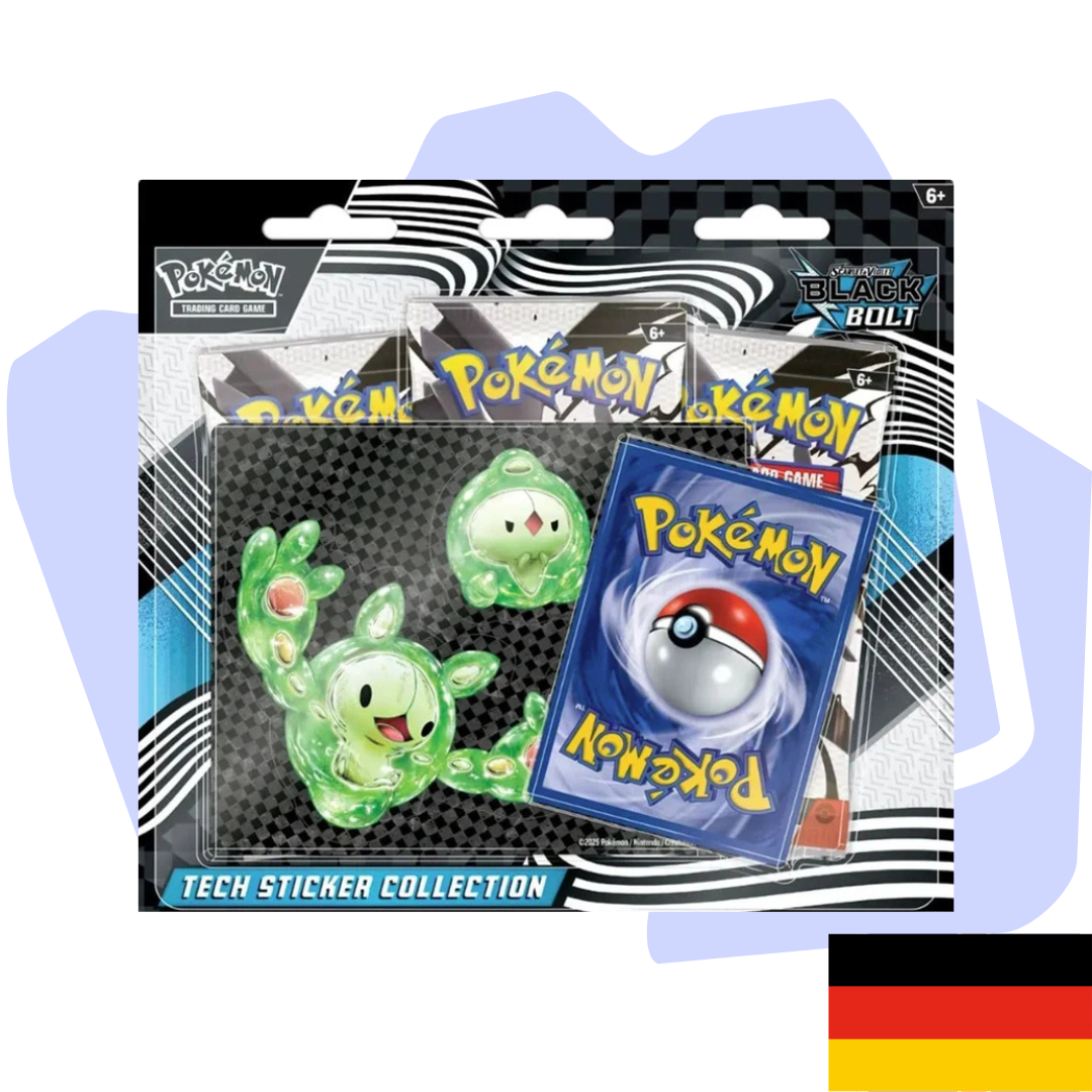 Pokemon Schwarz Blitze & Weisse Flammen Blister Deutsch
