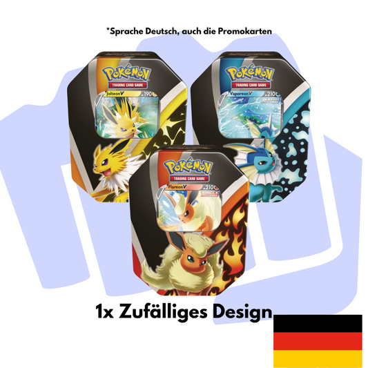 Pokemon Eevee Evolution Tins Deutsch
