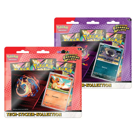 Pokémon Erhabene Helden 2er & 3er Blister Deutsch