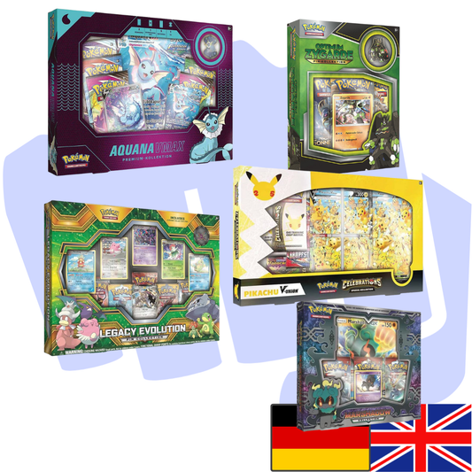 Verschiedene Alte Pokemon Kollektionen (Varianten Auswählen)