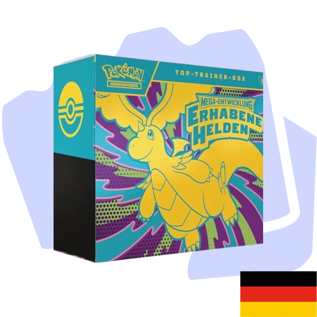Pokemon Erhabene Helden Top Trainer Box Deutsch