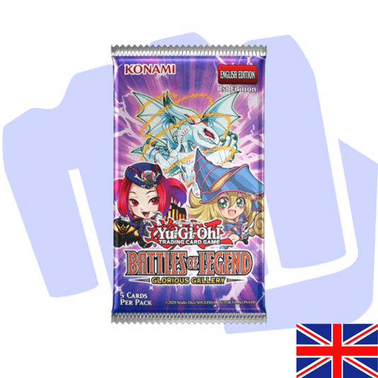 Yu-Gi-Oh Battle of Legends: Glorious Gallery Display/Booster 1. Edition