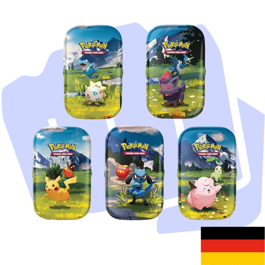 Pokemon Erhabene Helden Mini Tin Deutsch (zufälliges Design)