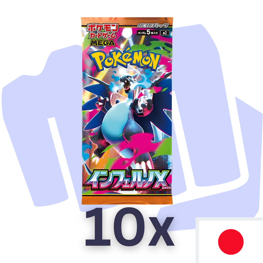 Pokemon Inferno X Display/Booster Japanisch