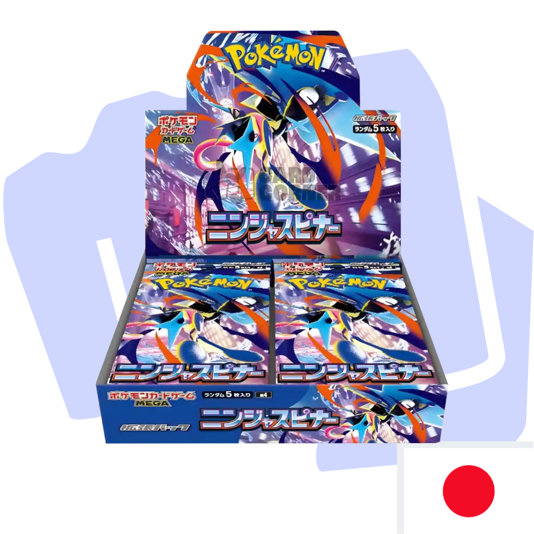 Pokemon Ninja Spinner Display/Booster Japanisch