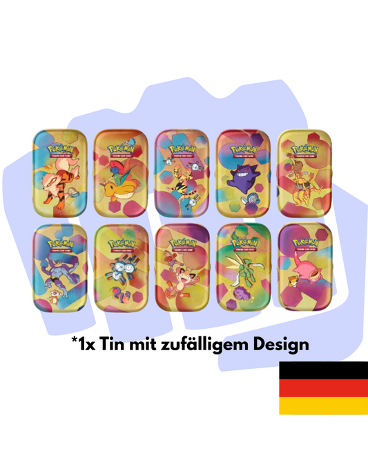 Pokemon 151 Mini-Tin Deutsch (Zufälliges Design)