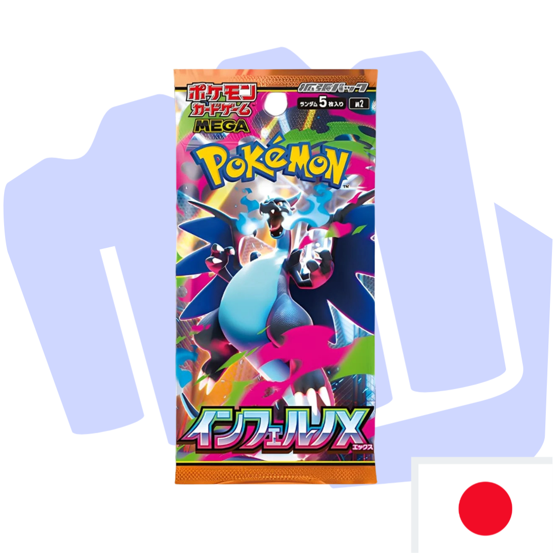Pokemon Inferno X Display/Booster Japanisch