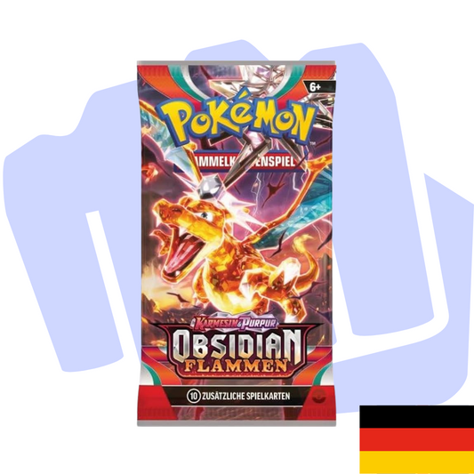 Pokemon Obsidianflammen Booster Deutsch