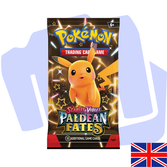 Pokemon Paldean Fates Einzelbooster ENG