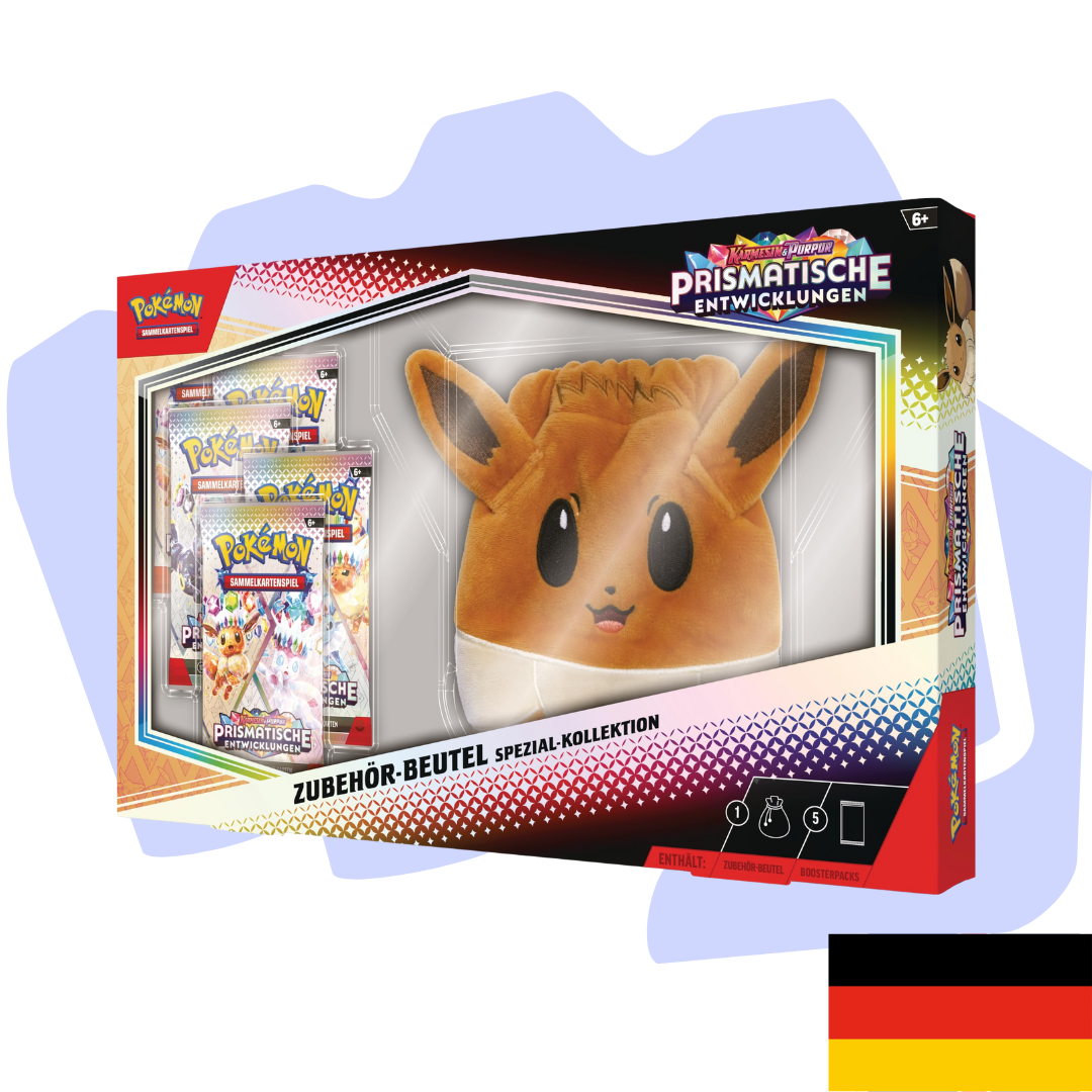 Pokemon Prismatische Entwicklungen Zubehör Beutel Kollektion Deutsch