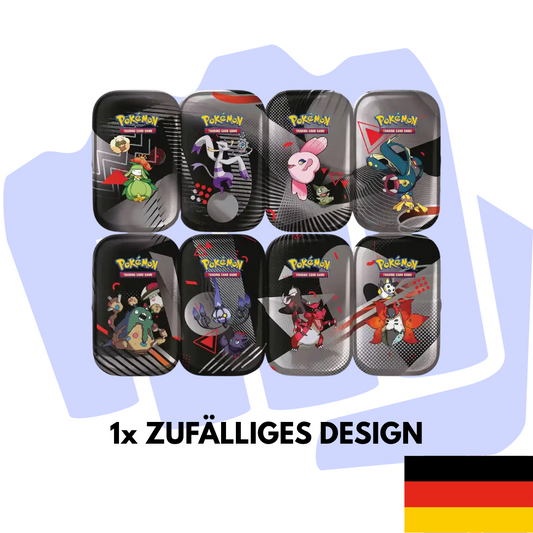 Pokemon Schwarze Blitze & Weisse Flammen Mini-Tin Deutsch (Zufälliges Design)